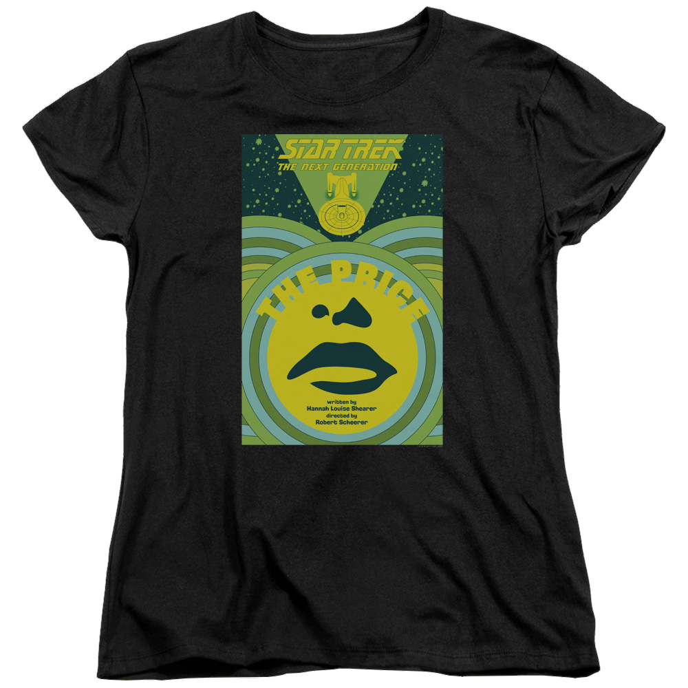 Star Trek The Next Generation Tng Season 3 Episode 8 - Women's T-Shirt Women's T-Shirt Star Trek   