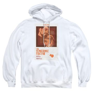White pullover hoodie with Star Trek The Next Generation Tng Season 3 Episode 9 graphic