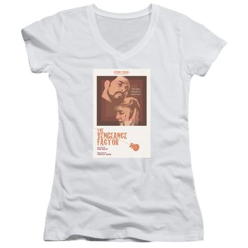Star Trek The Next Generation Tng Season 3 Episode 9 - Juniors V-Neck T-Shirt Juniors V-Neck T-Shirt Star Trek   