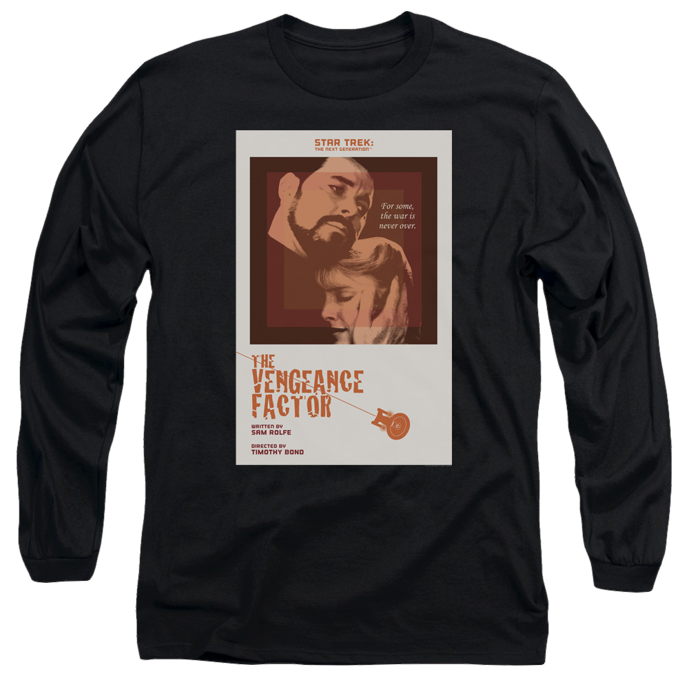 Star Trek The Next Generation Tng S3 Ep9 - Men's Long Sleeve T-Shirt Men's Long Sleeve T-Shirt Star Trek   