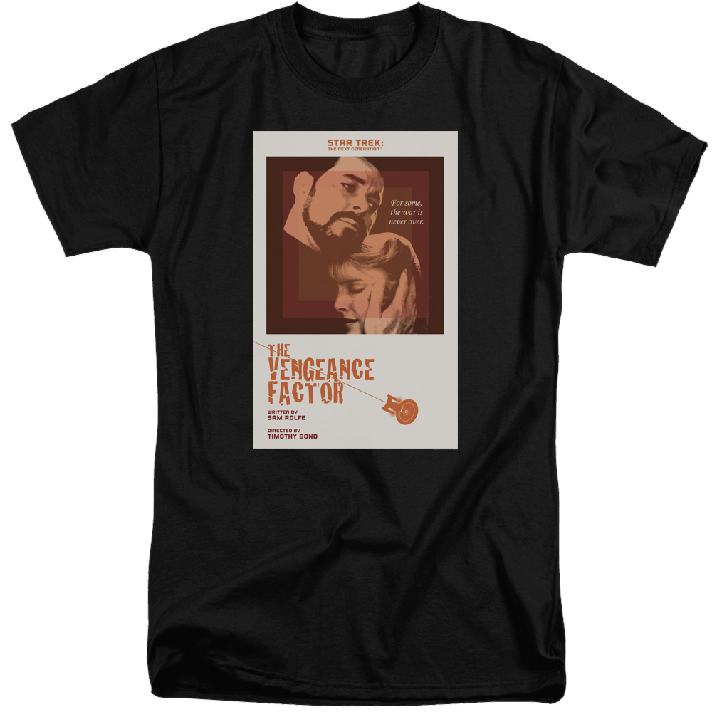 Star Trek The Next Generation Tng Season 3 Episode 9 - Men's Tall Fit T-Shirt Men's Tall Fit T-Shirt Star Trek   