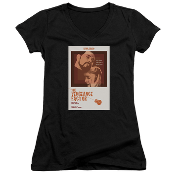 Star Trek The Next Generation Tng Season 3 Episode 9 - Juniors V-Neck T-Shirt Juniors V-Neck T-Shirt Star Trek   