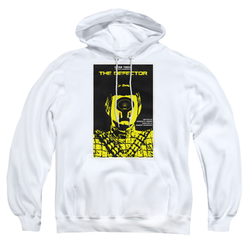 White pullover hoodie with Star Trek The Next Generation Tng Season 3 Episode 10 graphic