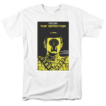 White men's regular fit t-shirt with Star Trek The Next Generation Season 3 Episode 10 graphic