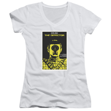 Star Trek The Next Generation Tng Season 3 Episode 10 - Juniors V-Neck T-Shirt Juniors V-Neck T-Shirt Star Trek   