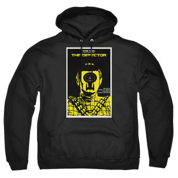 Black pullover hoodie with Star Trek The Next Generation Tng Season 3 Episode 10 graphic
