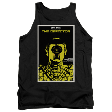 Black men's tank with Star Trek The Next Generation Tng Season 3 Episode 10 graphic