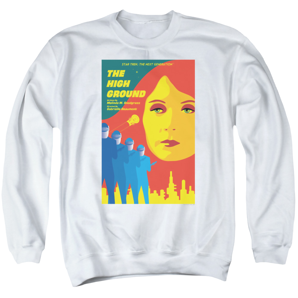 Star Trek The Next Generation Tng S3 E12 - Men's Crewneck Sweatshirt Men's Crewneck Sweatshirt Star Trek   