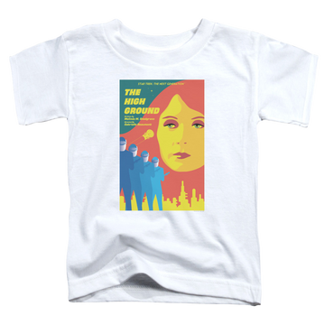 White toddler t-shirt with Star Trek The Next Generation Tng Season 3 Episode 12 graphic