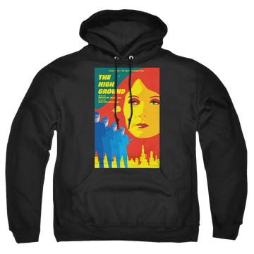 Black pullover hoodie with Star Trek The Next Generation Tng Season 3 Episode 12 graphic