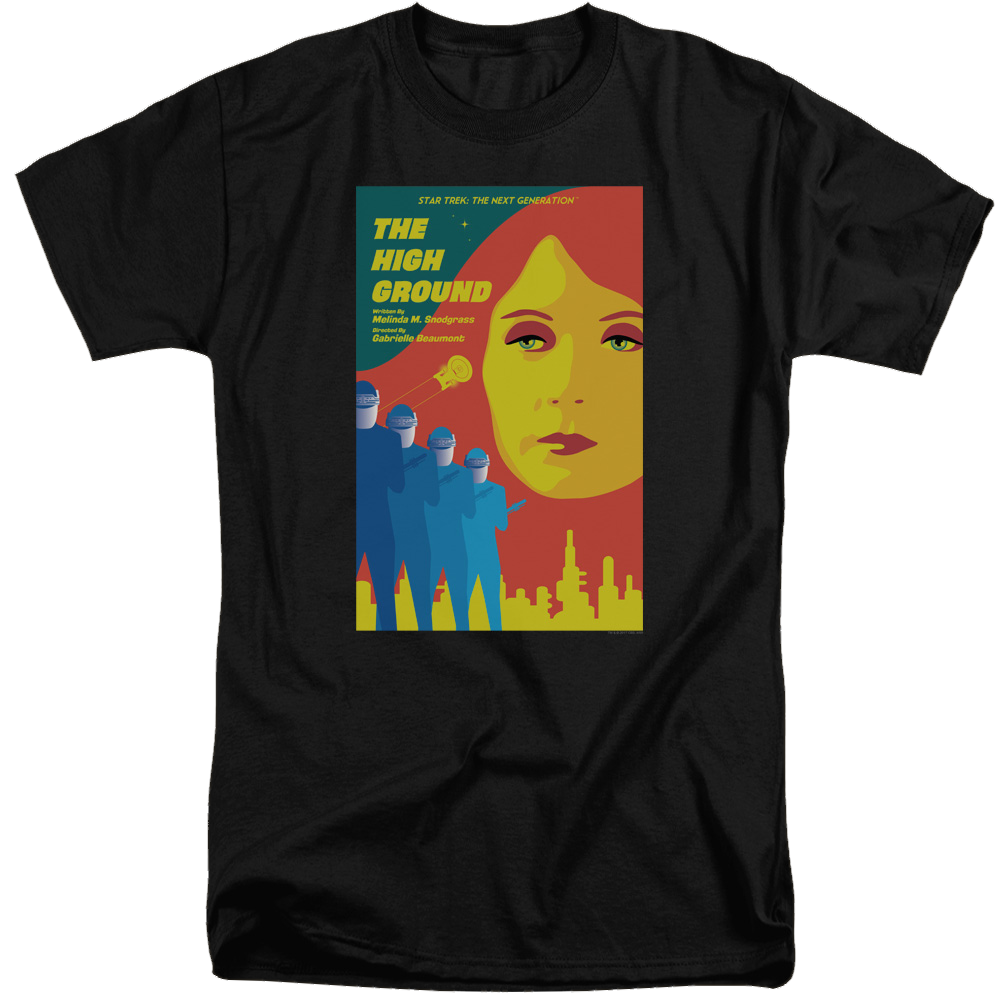 Star Trek The Next Generation Tng Season 3 Episode 12 - Men's Tall Fit T-Shirt Men's Tall Fit T-Shirt Star Trek   