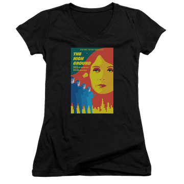 Star Trek The Next Generation Tng Season 3 Episode 12 - Juniors V-Neck T-Shirt Juniors V-Neck T-Shirt Star Trek   