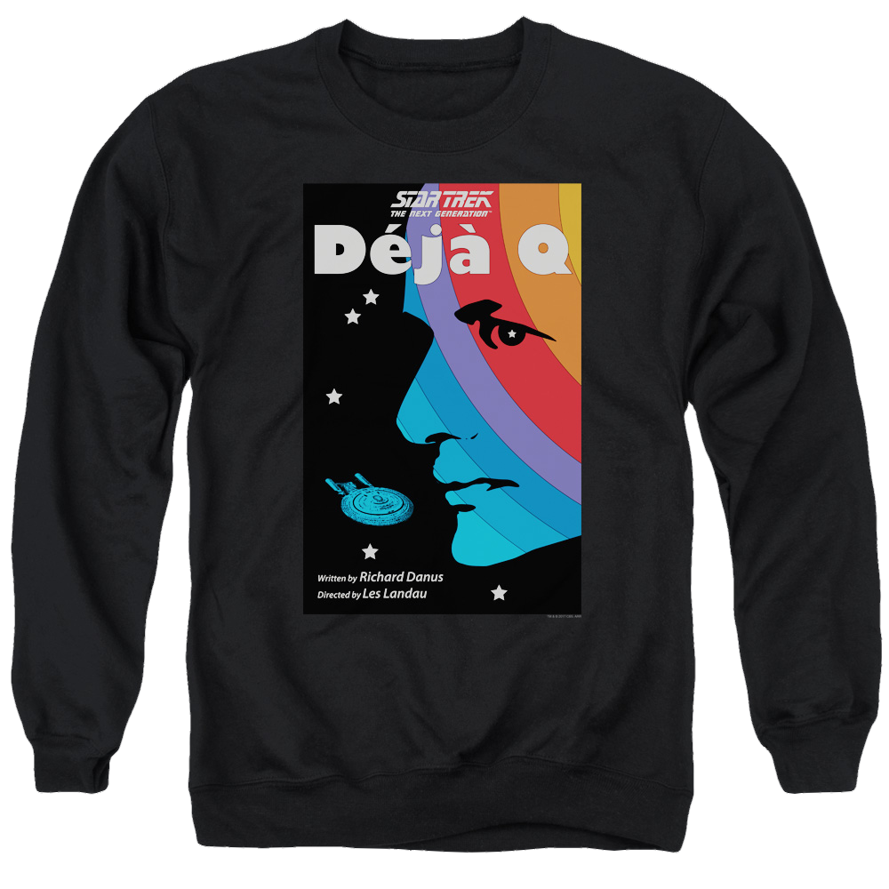 Star Trek The Next Generation Tng S3 Ep13 - Men's Crewneck Sweatshirt Men's Crewneck Sweatshirt Star Trek   