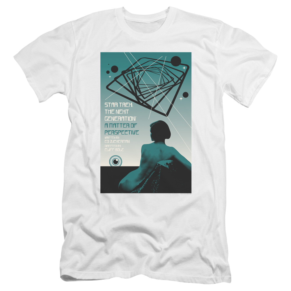 Star Trek The Next Generation Tng Season 3 Episode 14 - Men's Premium Slim Fit T-Shirt Men's Premium Slim Fit T-Shirt Star Trek   
