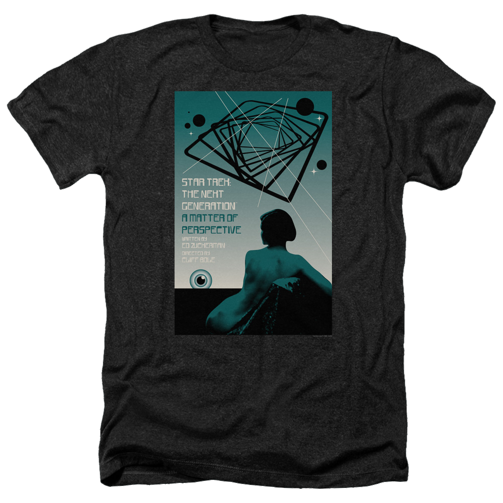 Star Trek The Next Generation Tng Season 3 Episode 14 - Men's Heather T-Shirt Men's Heather T-Shirt Star Trek   
