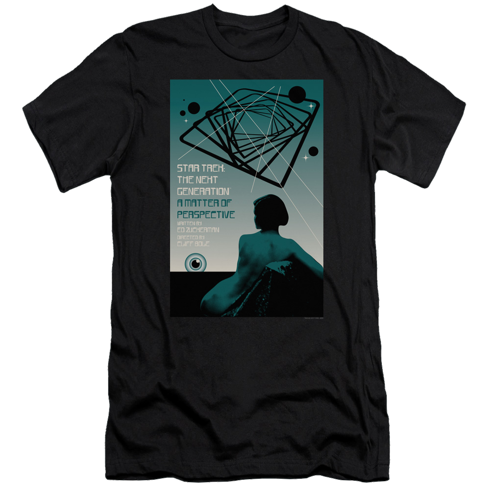 Star Trek The Next Generation Tng Season 3 Episode 14 - Men's Premium Slim Fit T-Shirt Men's Premium Slim Fit T-Shirt Star Trek   