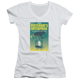 Star Trek The Next Generation Tng Season 3 Episode 15 - Juniors V-Neck T-Shirt Juniors V-Neck T-Shirt Star Trek   