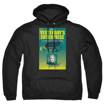 Black pullover hoodie with Star Trek The Next Generation Tng Season 3 Episode 15 graphic