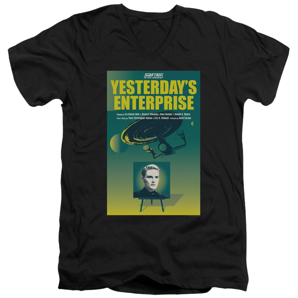 Star Trek The Next Generation Tng Season 3 Episode 15 - Men's V-Neck T-Shirt Men's V-Neck T-Shirt Star Trek   