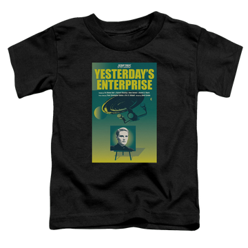 Black toddler t-shirt with Star Trek The Next Generation Tng Season 3 Episode 15 graphic
