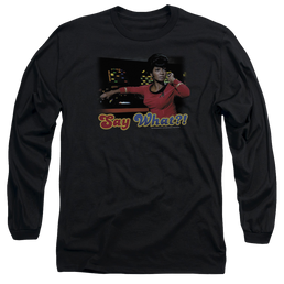 Star Trek Say What Men's Long Sleeve T-Shirt Men's Long Sleeve T-Shirt Star Trek   