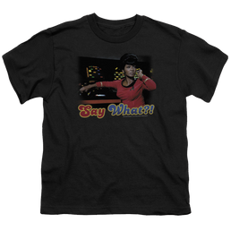 Star Trek The Original Series Say What - Youth T-Shirt Youth T-Shirt (Ages 8-12) Star Trek   