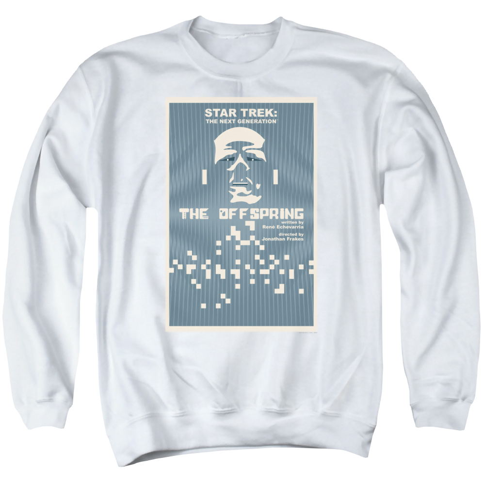 Star Trek The Next Generation Tng S3 Ep16 - Men's Crewneck Sweatshirt Men's Crewneck Sweatshirt Star Trek   