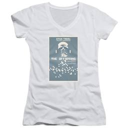 Star Trek The Next Generation Tng Season 3 Episode 16 - Juniors V-Neck T-Shirt Juniors V-Neck T-Shirt Star Trek   