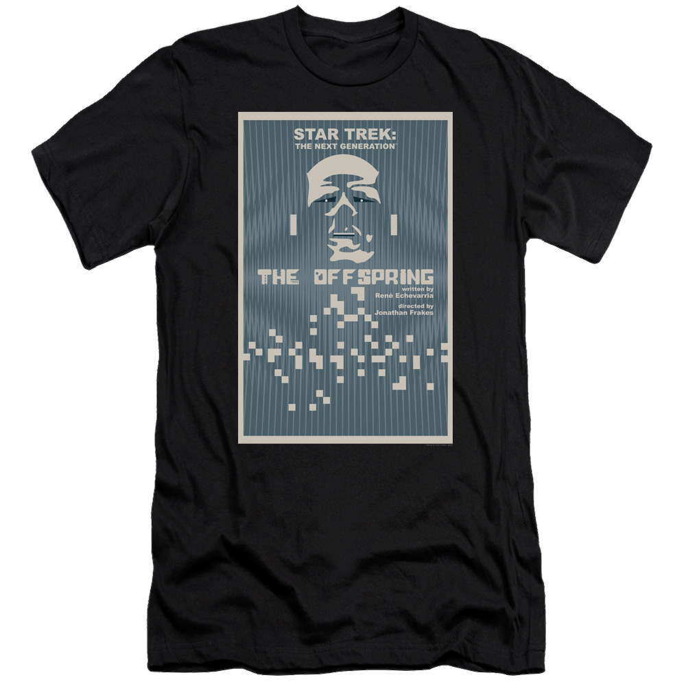 Star Trek The Next Generation Tng Season 3 Episode 16 - Men's Premium Slim Fit T-Shirt Men's Premium Slim Fit T-Shirt Star Trek   