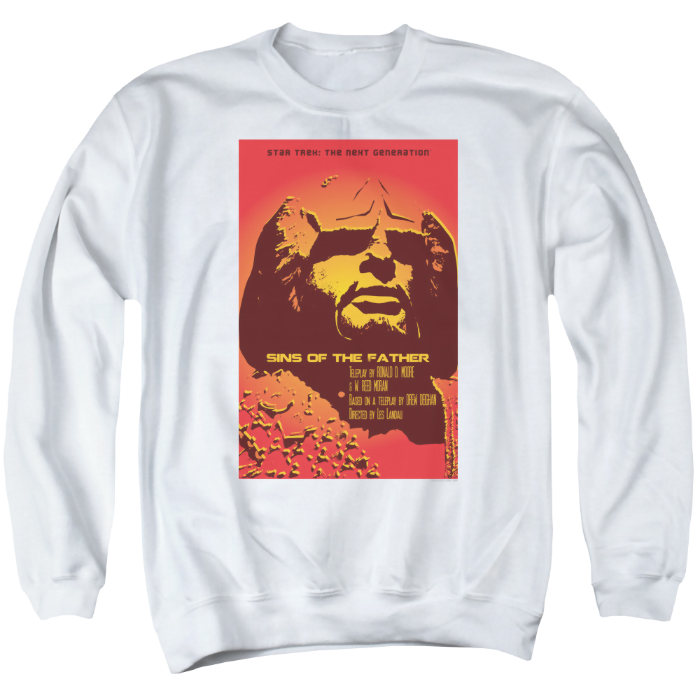 Star Trek The Next Generation Tng S3 Ep17 - Men's Crewneck Sweatshirt Men's Crewneck Sweatshirt Star Trek   