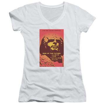 Star Trek The Next Generation Tng Season 3 Episode 17 - Juniors V-Neck T-Shirt Juniors V-Neck T-Shirt Star Trek   