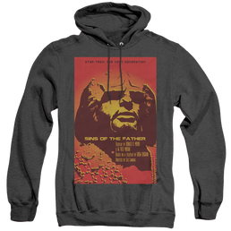 Star Trek The Next Generation Tng Season 3 Episode 17 - Heather Pullover Hoodie Heather Pullover Hoodie Star Trek   