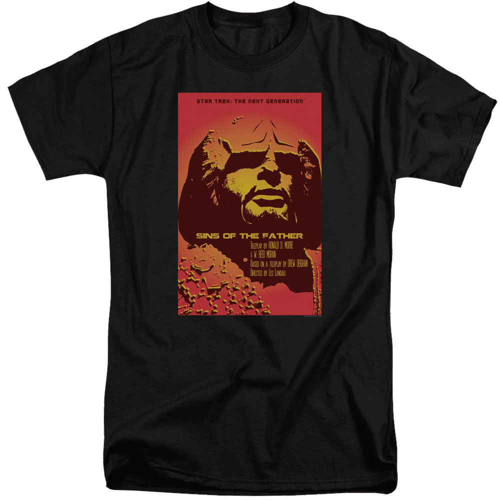 Star Trek The Next Generation Tng Season 3 Episode 17 - Men's Tall Fit T-Shirt Men's Tall Fit T-Shirt Star Trek   