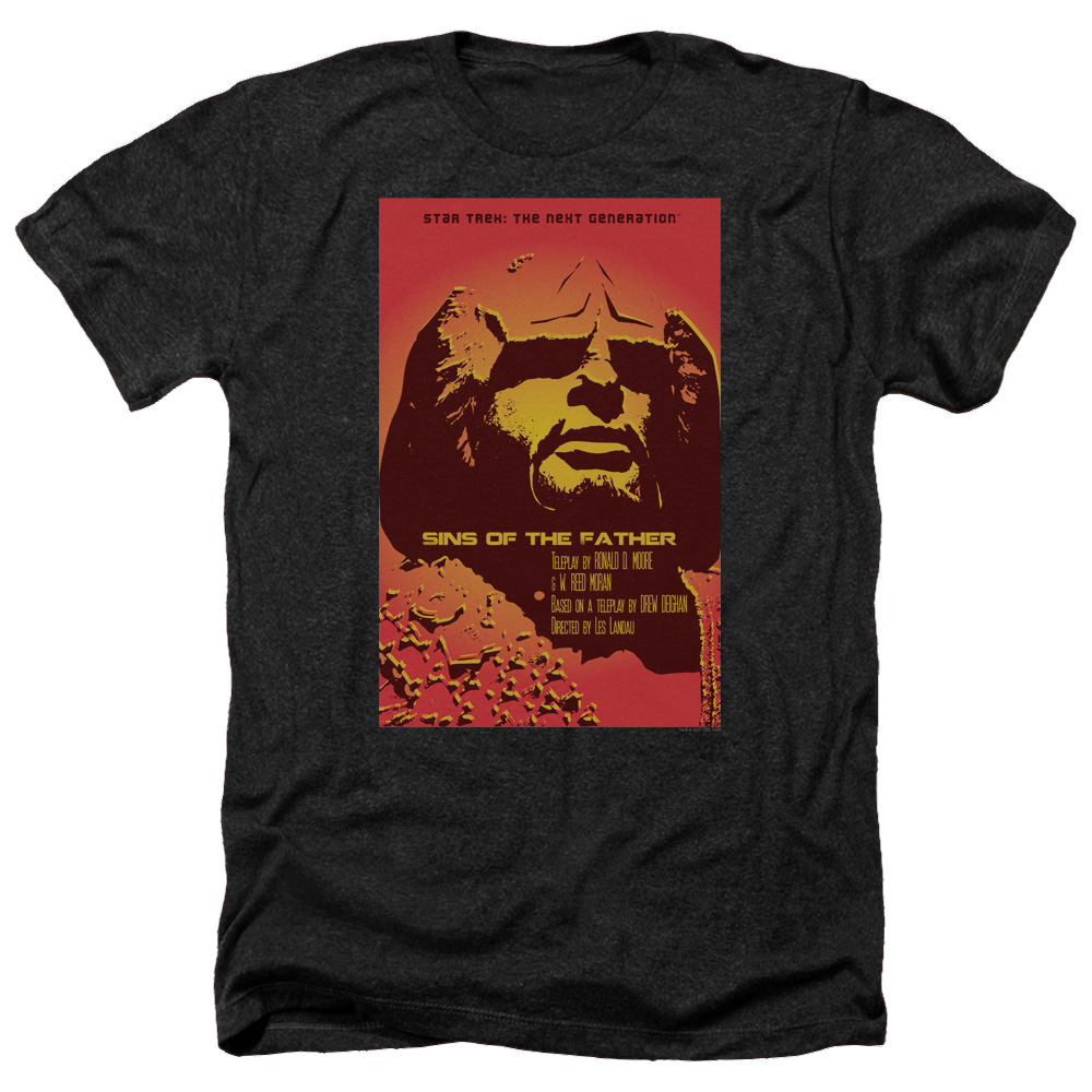 Star Trek The Next Generation Tng Season 3 Episode 17 - Men's Heather T-Shirt Men's Heather T-Shirt Star Trek   