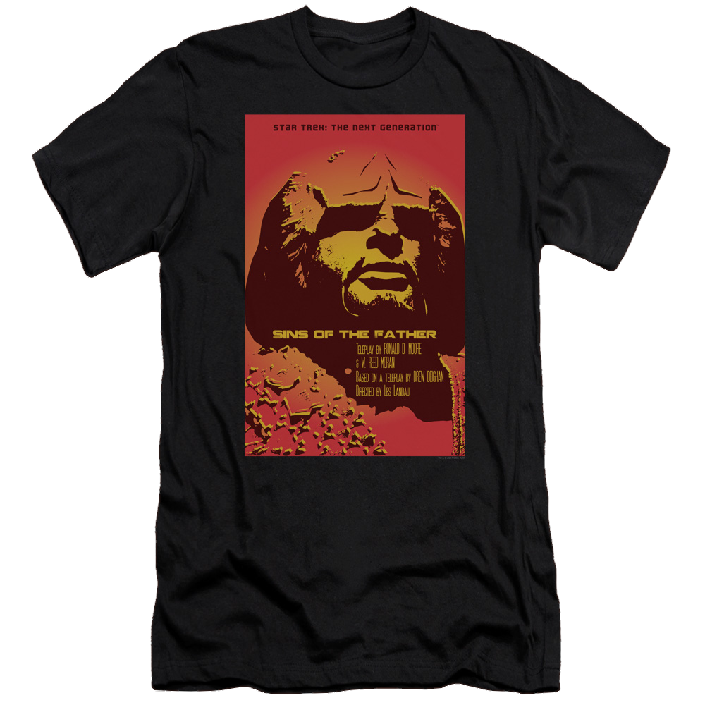 Star Trek The Next Generation Tng Season 3 Episode 17 - Men's Premium Slim Fit T-Shirt Men's Premium Slim Fit T-Shirt Star Trek   