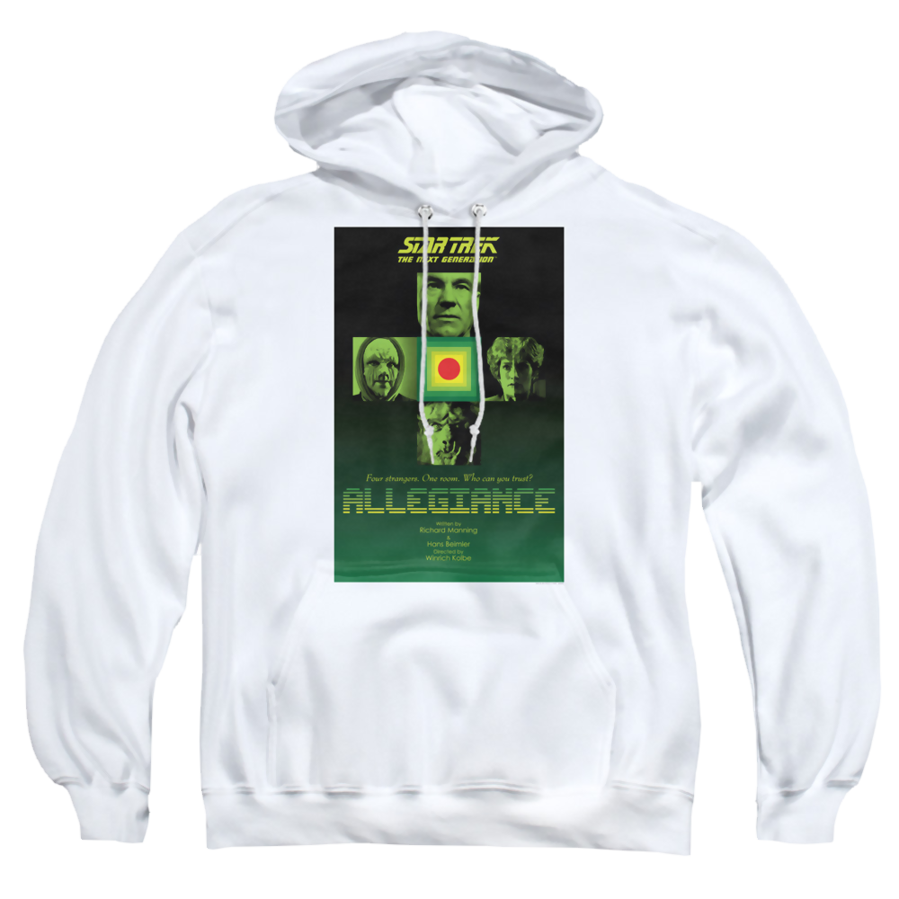 Star Trek The Next Generation Tng Season 3 Episode 18 - Pullover Hoodie Pullover Hoodie Star Trek   