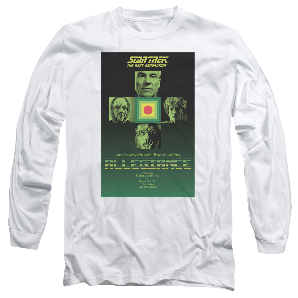 Star Trek The Next Generation Tng S3 Ep18 - Men's Long Sleeve T-Shirt Men's Long Sleeve T-Shirt Star Trek   