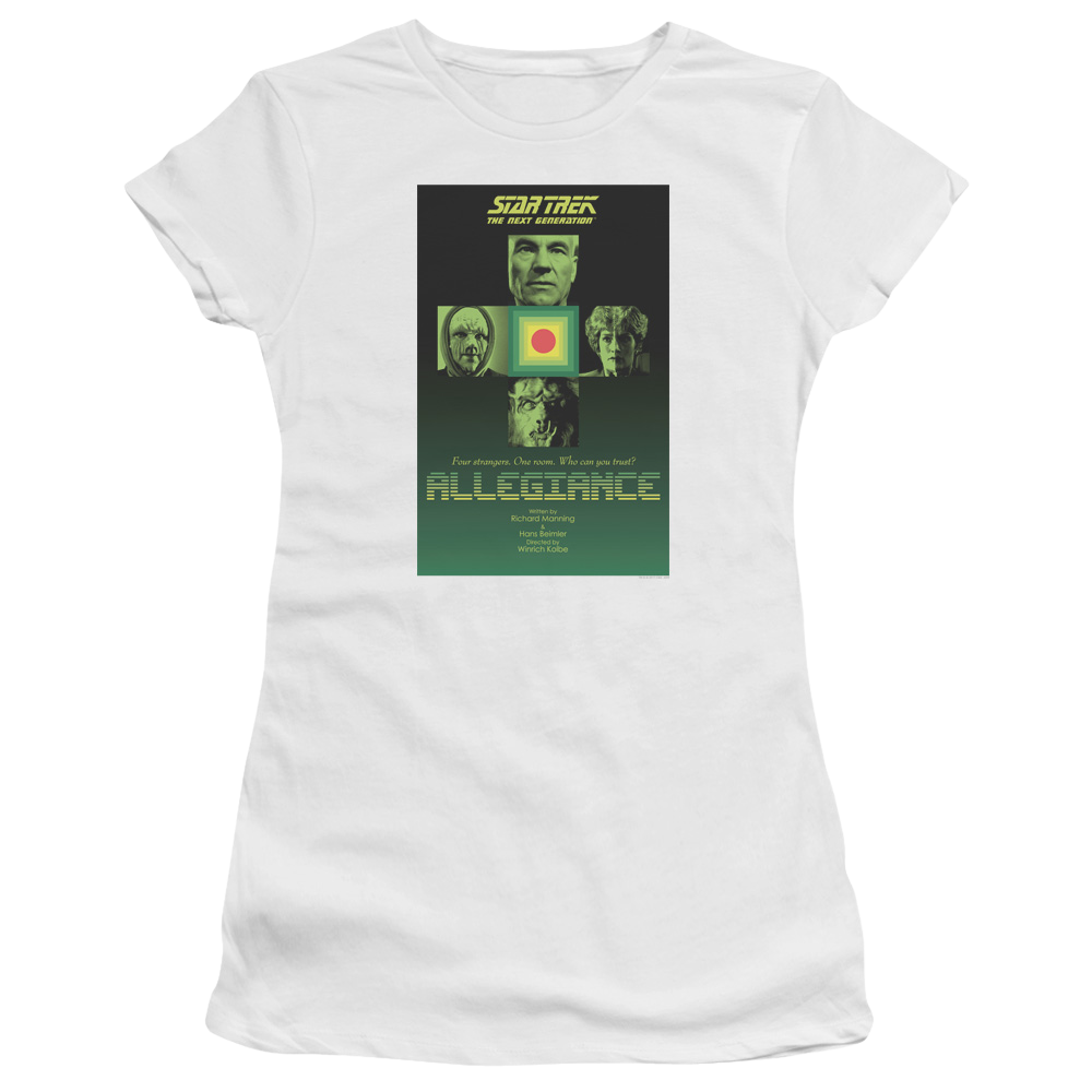 Star Trek The Next Generation Tng Season 3 Episode 18 - Juniors T-Shirt Juniors T-Shirt Star Trek   