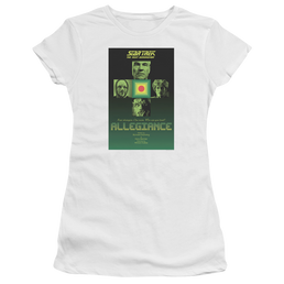 Star Trek The Next Generation Tng Season 3 Episode 18 - Juniors T-Shirt Juniors T-Shirt Star Trek   