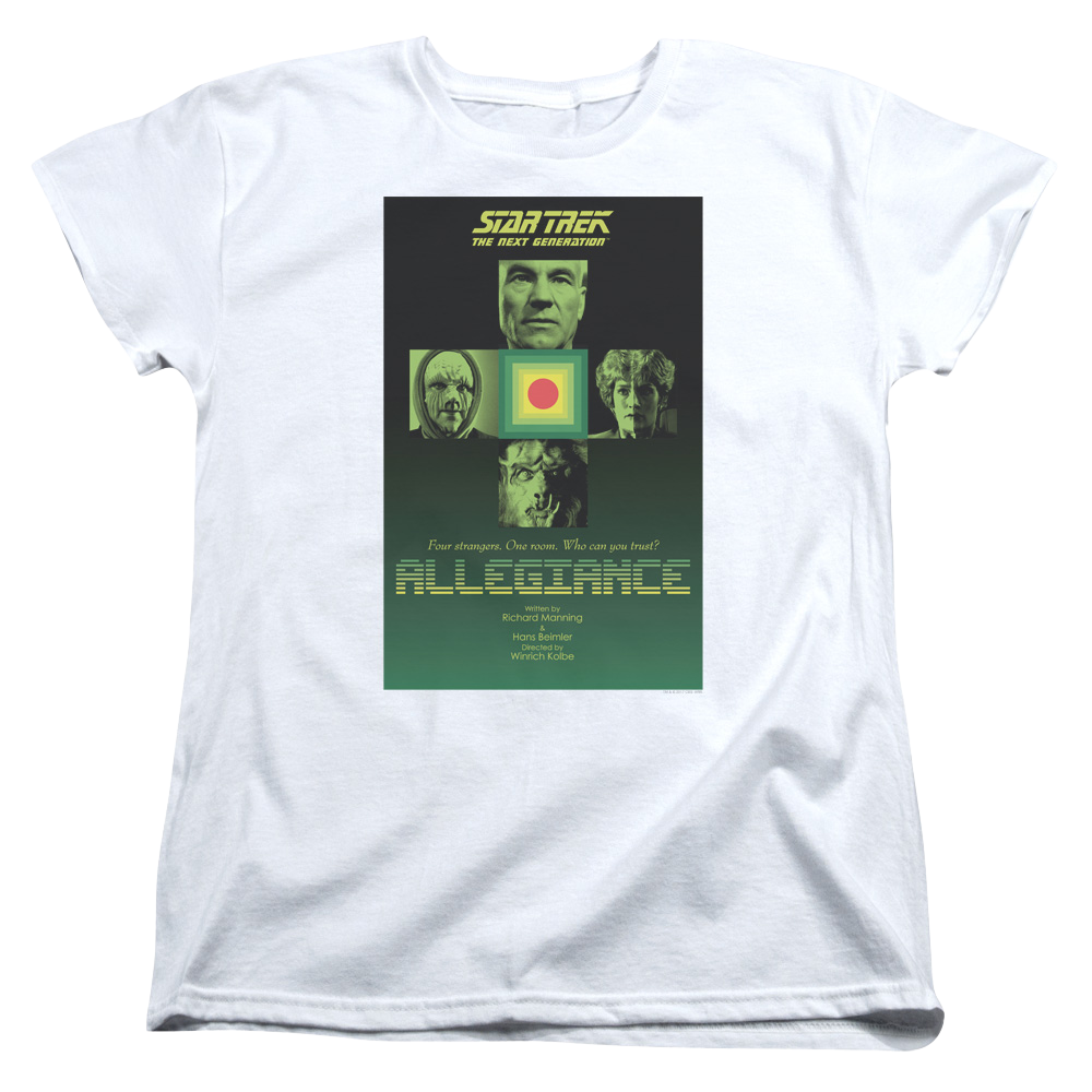 Star Trek The Next Generation Tng Season 3 Episode 18 - Women's T-Shirt Women's T-Shirt Star Trek   