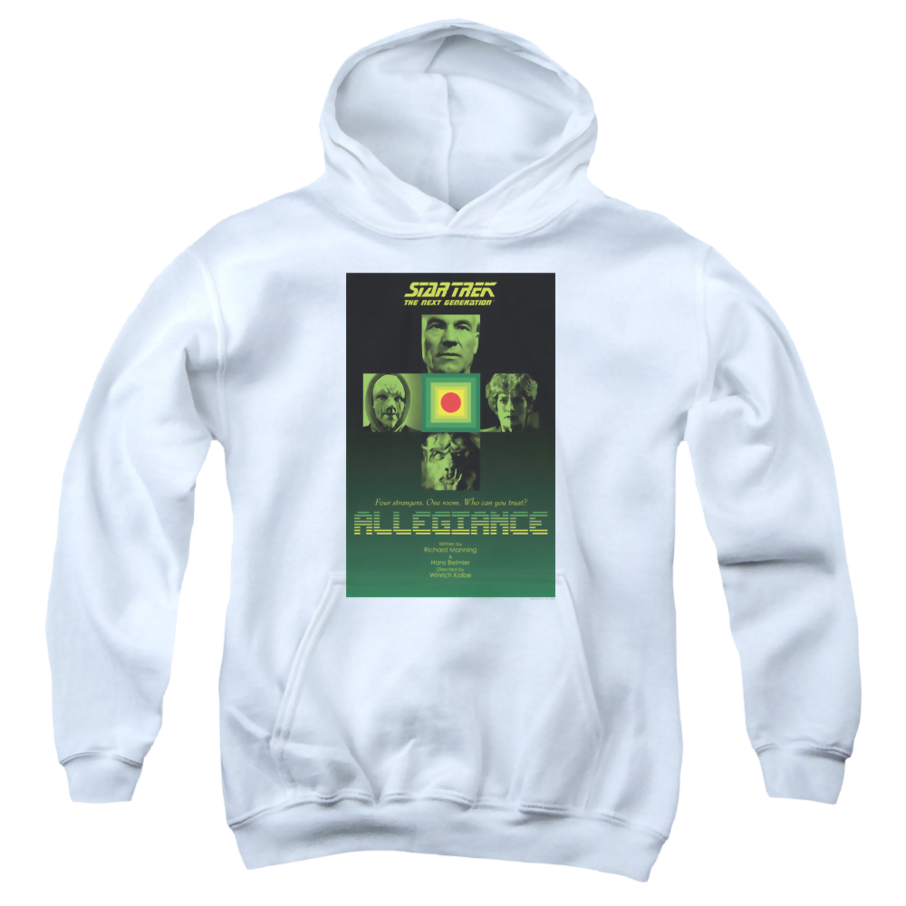 Star Trek The Next Generation Tng Season 3 Episode 18 - Youth Hoodie Youth Hoodie (Ages 8-12) Star Trek   