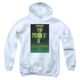 Star Trek The Next Generation Tng Season 3 Episode 18 - Youth Hoodie Youth Hoodie (Ages 8-12) Star Trek   