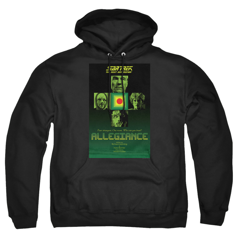 Star Trek The Next Generation Tng Season 3 Episode 18 - Pullover Hoodie Pullover Hoodie Star Trek   