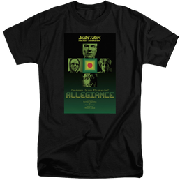 Star Trek The Next Generation Tng Season 3 Episode 18 - Men's Tall Fit T-Shirt Men's Tall Fit T-Shirt Star Trek   