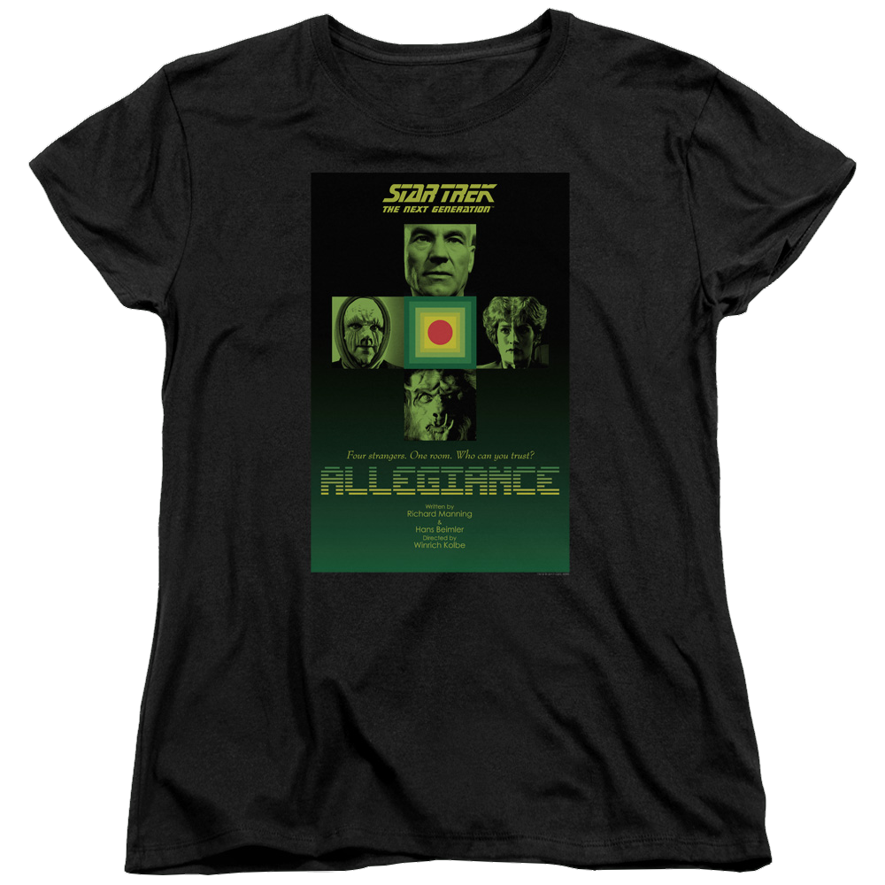 Star Trek The Next Generation Tng Season 3 Episode 18 - Women's T-Shirt Women's T-Shirt Star Trek   