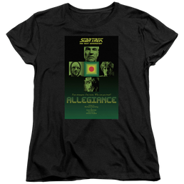 Star Trek The Next Generation Tng Season 3 Episode 18 - Women's T-Shirt Women's T-Shirt Star Trek   