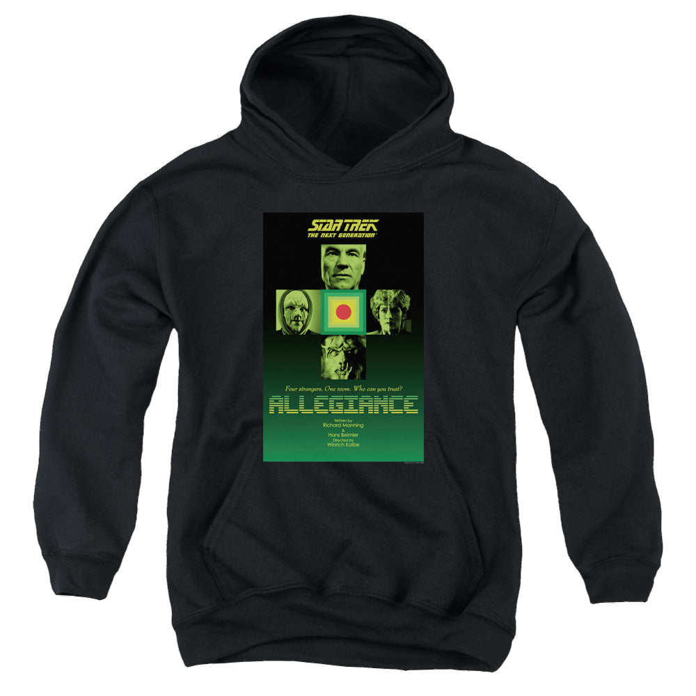 Star Trek The Next Generation Tng Season 3 Episode 18 - Youth Hoodie Youth Hoodie (Ages 8-12) Star Trek   