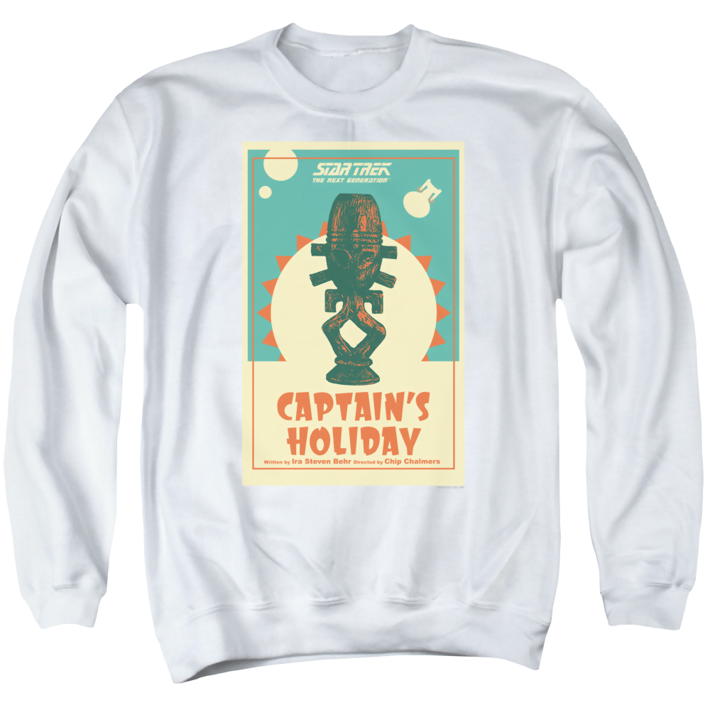 Star Trek The Next Generation Tng S3 Ep19 - Men's Crewneck Sweatshirt Men's Crewneck Sweatshirt Star Trek   