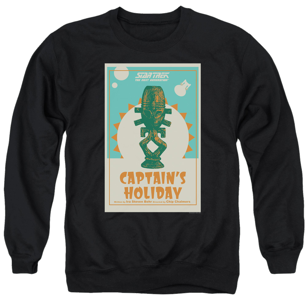 Star Trek The Next Generation Tng S3 Ep19 - Men's Crewneck Sweatshirt Men's Crewneck Sweatshirt Star Trek   