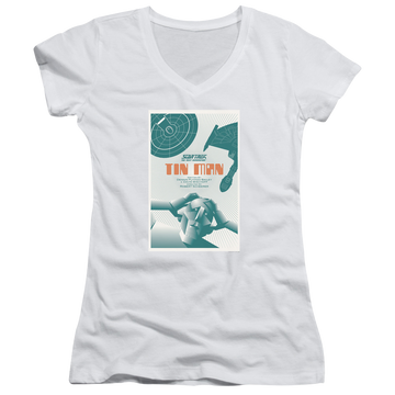 Star Trek The Next Generation Tng Season 3 Episode 20 - Juniors V-Neck T-Shirt Juniors V-Neck T-Shirt Star Trek   